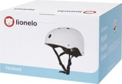 Lionelo Detská cyklistická helma 50-56cm biela