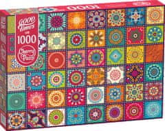 Cherry Pazzi Puzzle Štvorce s ornamentmi 1000 dielikov