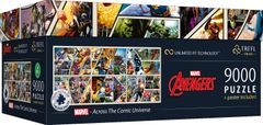 Trefl Puzzle UFT Marvel Avengers: Naprieč komiksovým vesmírom 9000 dielikov