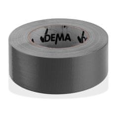 DEMA Tkaninová lepiaca páska 50 mm / 50 m, sivá