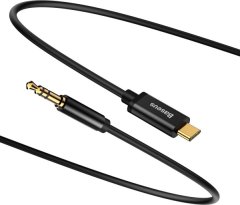 BASEUS Baseus Type-C Male To 3.5 Male Audio Cable Yiven M01 Black (CAM01-01)