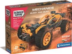 Clementoni Science&Play Mechanické laboratórium Buggy a štvorkolka 2v1