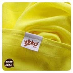 XKKO Osuška/plienka bambusová Colours 90x100 (1 ks) – lemon