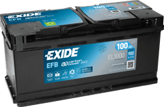 Exide EFB 100Ah Autobatéria Start-Stop 12V , 900A , EL1000
