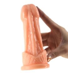 Xcock Veľký análny kolík telovej farby, unisexové intímne dildo