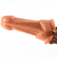 Xcock Veľký análny kolík telovej farby, unisexové intímne dildo
