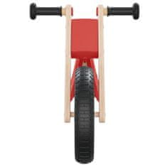 Vidaxl Balančný bicykel pre deti červený