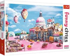 Trefl Puzzle Veselé mestá: Sladké Benátky 1000 dielikov