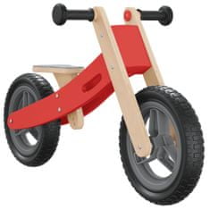 Petromila vidaXL Balančný bicykel pre deti červený