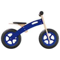 Petromila vidaXL Balančný bicykel pre deti s nafukovacími pneumatikami modrý