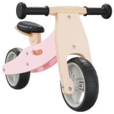Petromila vidaXL Balančný bicykel pre deti 2 v 1 ružový