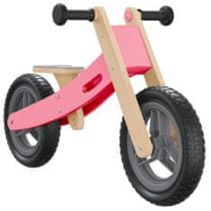 Petromila vidaXL Balančný bicykel pre deti ružový