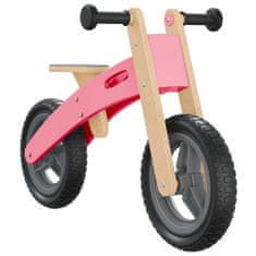 Vidaxl Balančný bicykel pre deti ružový