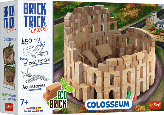 Trefl BRICK TRICK Travel: Koloseum XL 450 dielov