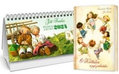 Kalendár 2024 Trnkův stolní + O Kvetuške a jej záhradke