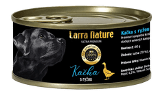 Larra Nature Konzerva pre psov Larra Nature Kačka s ryžou 410g