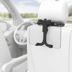 HAMA držiak do auta, pre tablet 7"-12,9", upevnenie na opierku hlavy, otočný o 360 °