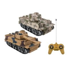 W'Toy R/C Vojenský tank so zvukmi a svetlami na diaľkové ovládanie