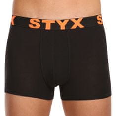 Styx 10PACK pánske boxerky športová guma čierné (10G9601) - veľkosť XL