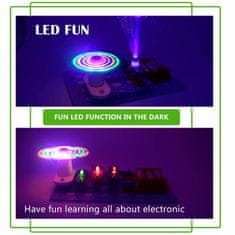 Netscroll 17 v 1 didaktický komplet na spoznávanie základov elektriky, didaktická hračka s radom experimentov, pre budúcich elektrikárov, vzdelávacia hračka na rozvoj logického myslenia, ScienceKit