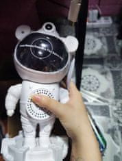 TopKing Hvězdný projektor Astronaut s Bluetooth a s dálkovým ovládáním
