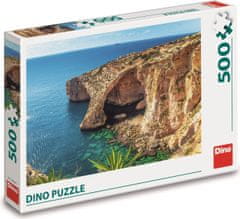 DINO Puzzle Pláž na Malte 500 dielikov