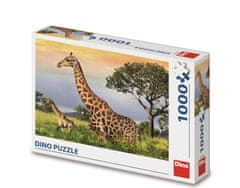 DINO Puzzle Žirafie rodina 1000 dielikov