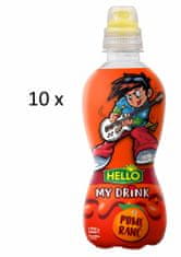 Hello My Drink Pomaranč 10 x 330 ml