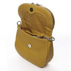 David Jones Luxusná kabelka cez rameno Celeste, žltá