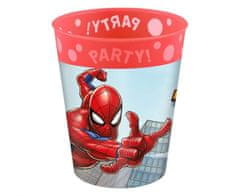 Párty plastový pohárik Spiderman - 250 ml - 1 ks