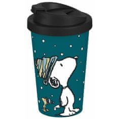 Snoopy pohár na cesty 400 ml Zima