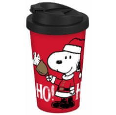 Snoopy pohár na cesty 400 ml Ho Ho Ho