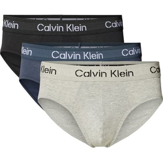 Calvin Klein 3 PACK - pánske slipy NB3704A-KDX