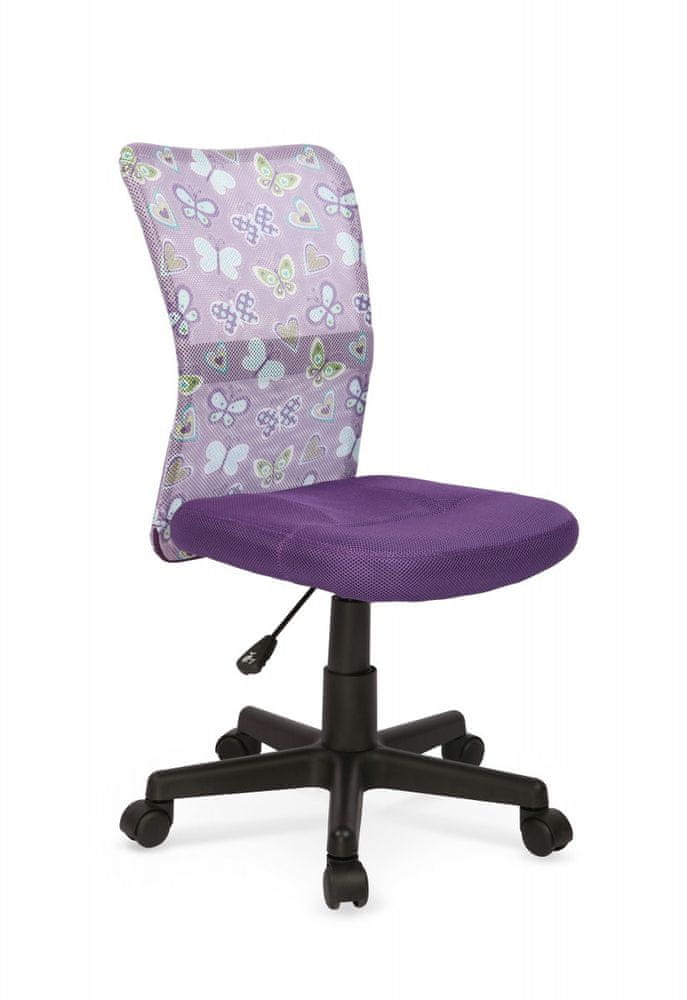 Halmar Kancelárska stolička Dango fialová
