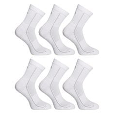 Head 6PACK ponožky bielé (701220488 002) - veľkosť M