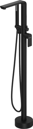 Mexen Roxy voľnostojaca vaňová batéria, čierna, 75533-70