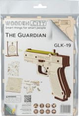 Wooden city 3D puzzle Pištoľ Guardian GLK-19, 30 dielov