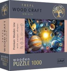 Trefl Wood Craft Origin puzzle Cesta slnečnou sústavou 1000 dielikov