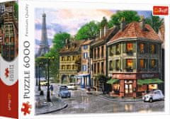 Trefl Puzzle Ulica Paríža 6000 dielikov