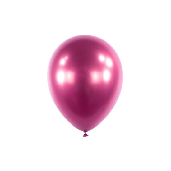 Amscan Balóny ružové saténové 12cm 100ks