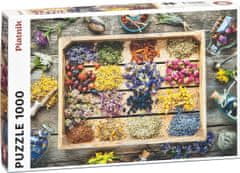 Piatnik Puzzle Liečivé bylinky 1000 dielikov