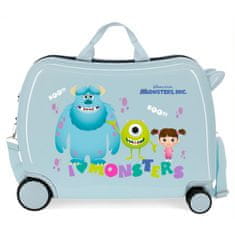 Jada Toys Detský cestovný kufor na kolieskach / odrážadlo MONSTERS INC., 34L, 2459863