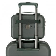 Jada Toys ABS Cestovný kozmetický kufrík PEPE JEANS ACCENT Verde, 21x29x15cm, 9L, 7693933