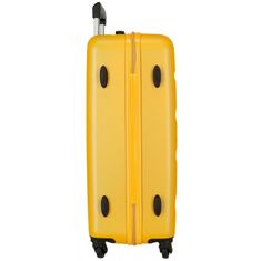 Jada Toys Sada ABS cestovných kufrov ROLL ROAD FLEX Ochre, 55-65cm, 584956D
