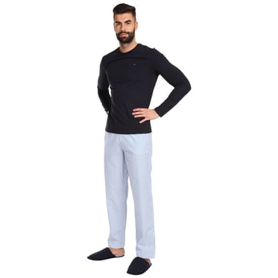 Tommy Hilfiger Pánske pyžamo s papučami viacfarebné v darčekovém balenie (UM0UM03025 0SO)