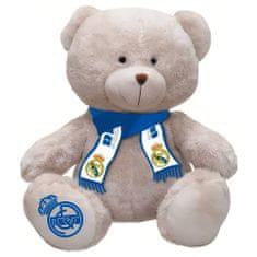 FAN SHOP SLOVAKIA Plyšový medvedík Real Madrid FC, béžový, 20 cm