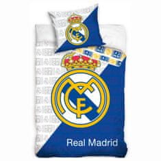 FAN SHOP SLOVAKIA Obliečky Real Madrid FC, obojstranné, bavlna, 135x200, 50x75