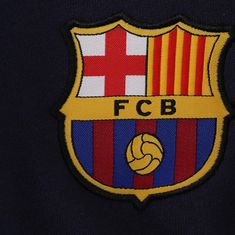 FAN SHOP SLOVAKIA Mikina FC Barcelona, tmavo modrá, cez hlavu | M