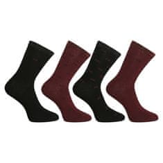 Calvin Klein 4PACK dámske ponožky viacfarebné (701225011 003) - veľkosť uni