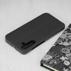 Techsuit Elegantné knižkové puzdro View Case pre Samsung Galaxy A15 - Čierna KP29175